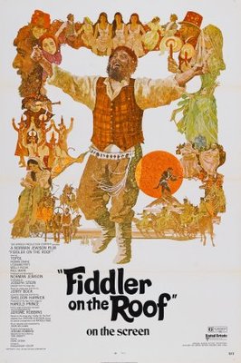 Fiddler on the Roof movie poster (1971) canvas poster