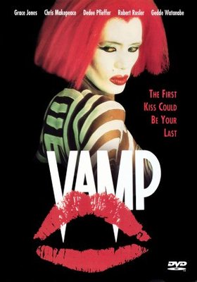 Vamp movie poster (1986) wooden framed poster