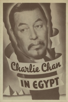 Charlie Chan in Egypt movie poster (1935) wooden framed poster