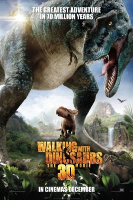 Walking with Dinosaurs 3D movie poster (2013) canvas poster