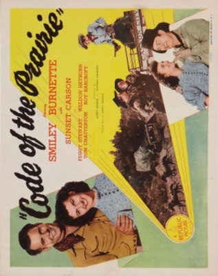Code of the Prairie movie poster (1944) hoodie