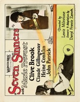 Seven Sinners movie poster (1925) sweatshirt #728672
