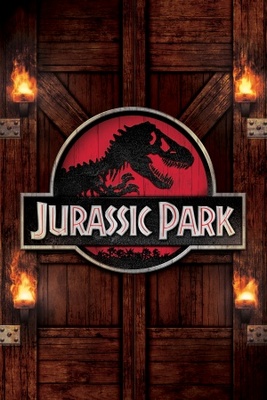 Jurassic Park movie poster (1993) Stickers MOV_c25cb071