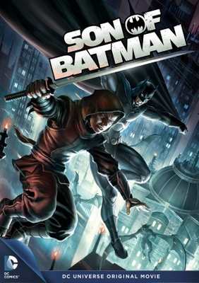 Son of Batman movie poster (2014) metal framed poster