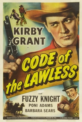 Code of the Lawless movie poster (1945) poster