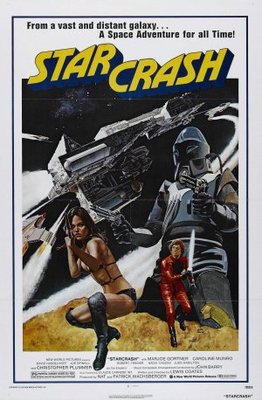 Starcrash movie poster (1979) poster with hanger