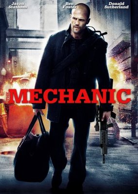 The Mechanic movie poster (2011) wood print
