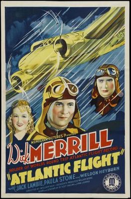 Atlantic Flight movie poster (1937) metal framed poster
