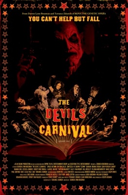The Devil's Carnival movie poster (2012) wood print