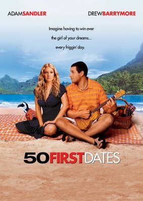 50 First Dates movie poster (2004) metal framed poster