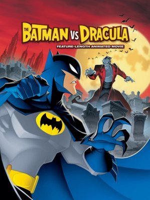 The Batman vs Dracula: The Animated Movie movie poster (2005) wooden framed poster
