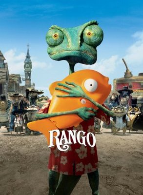 Rango movie poster (2011) canvas poster