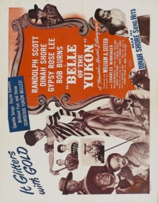Belle of the Yukon movie poster (1944) Stickers MOV_c2c8e149