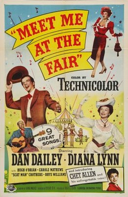 Meet Me at the Fair movie poster (1953) Poster MOV_c2d94a5f