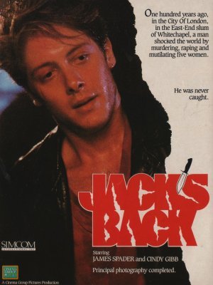 Jack's Back movie poster (1988) Stickers MOV_c2dc1e34