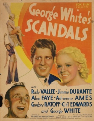 George White's Scandals movie poster (1934) wood print