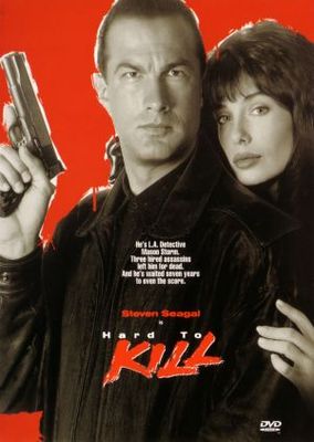 Hard To Kill movie poster (1990) wooden framed poster