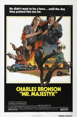 Mr. Majestyk movie poster (1974) metal framed poster