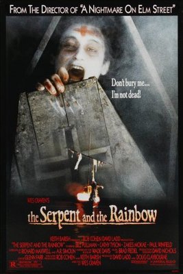 The Serpent and the Rainbow movie poster (1988) wood print