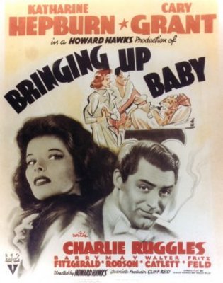 Bringing Up Baby movie poster (1938) wood print