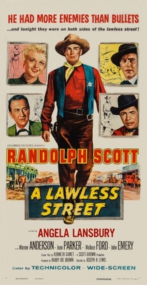 A Lawless Street movie poster (1955) tote bag