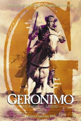 Geronimo: An American Legend movie poster (1993) poster with hanger