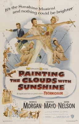 Painting the Clouds with Sunshine movie poster (1951) poster with hanger