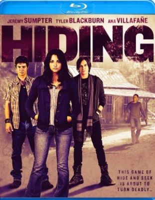 Hiding movie poster (2012) poster with hanger