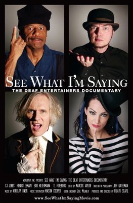 See What I'm Saying: The Deaf Entertainers Documentary movie poster (2008) pillow