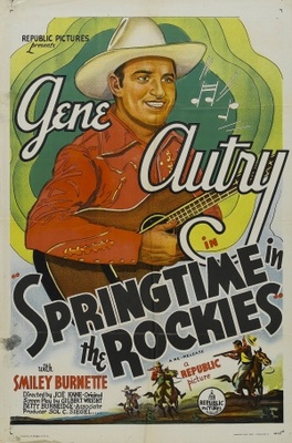 Springtime in the Rockies movie poster (1937) Longsleeve T-shirt