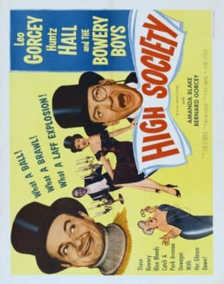 High Society movie poster (1955) wood print
