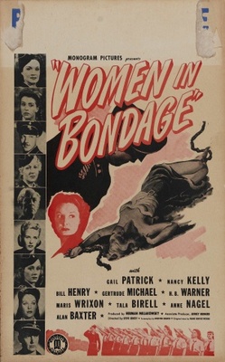 Women in Bondage movie poster (1943) tote bag
