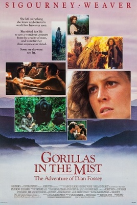 Gorillas in the Mist: The Story of Dian Fossey movie poster (1988) t-shirt