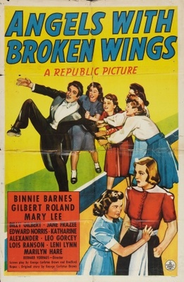 Angels with Broken Wings movie poster (1941) Stickers MOV_c3c00f01