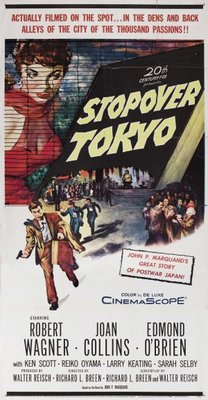 Stopover Tokyo movie poster (1957) Longsleeve T-shirt