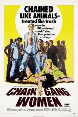 Chain Gang Women movie poster (1971) poster with hanger