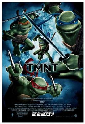 TMNT movie poster (2007) poster with hanger
