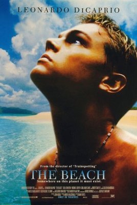 The Beach movie poster (2000) pillow