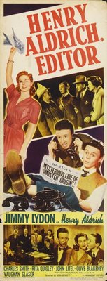 Henry Aldrich, Editor movie poster (1942) poster