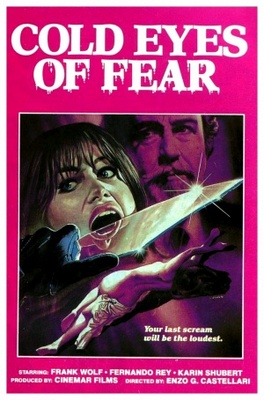 Gli occhi freddi della paura movie poster (1971) wooden framed poster