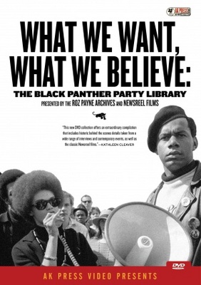 What We Want, What We Believe: The Black Panther Party Library movie poster (2006) puzzle MOV_c4020401