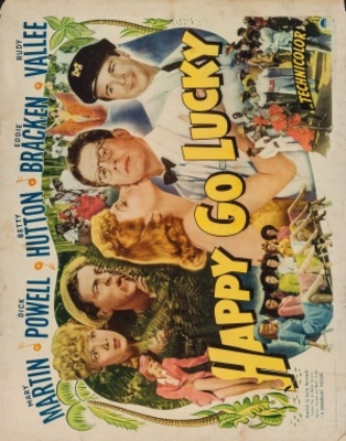 Happy Go Lucky movie poster (1943) t-shirt