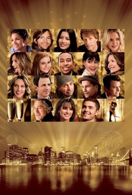 New Year's Eve movie poster (2011) metal framed poster