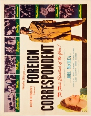 Foreign Correspondent movie poster (1940) Mouse Pad MOV_c41778c8