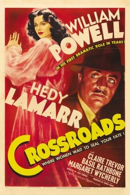 Crossroads movie poster (1942) wood print