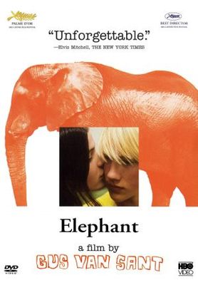 Elephant movie poster (2003) pillow