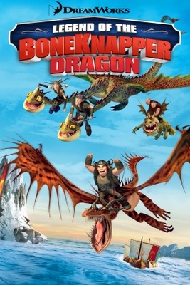 Legend of the Boneknapper Dragon movie poster (2010) metal framed poster