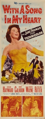 With a Song in My Heart movie poster (1952) poster