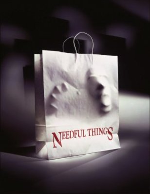 Needful Things movie poster (1993) wooden framed poster