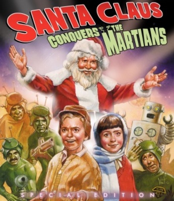 Santa Claus Conquers the Martians movie poster (1964) canvas poster